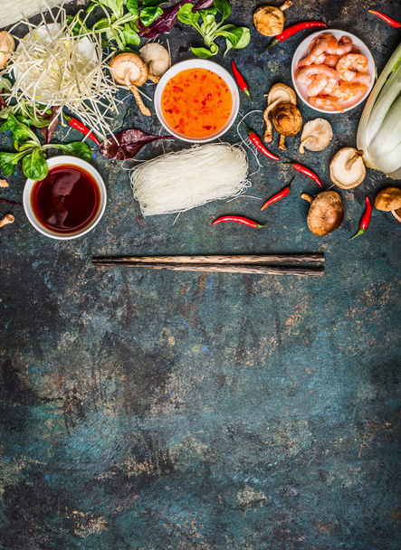 Ingredients for asian cooking - 写真・画像