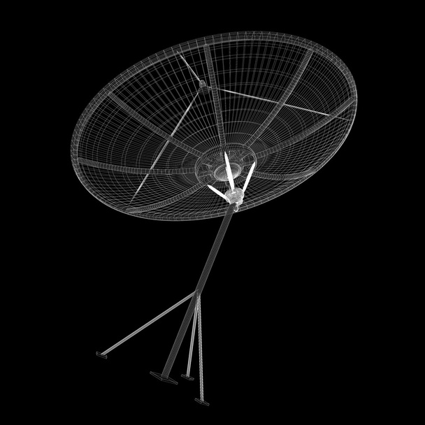 satellite antenna, digital - Photo, Image