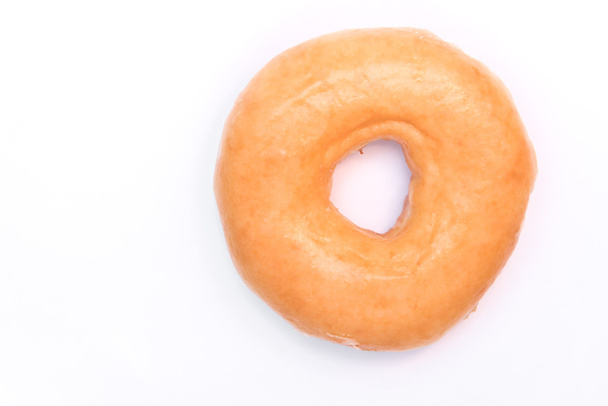Donut esmaltado en blanco
 - Foto, imagen