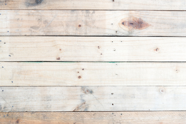 Grunge brown wood  wall background with knots and nail holes - Photo, Image