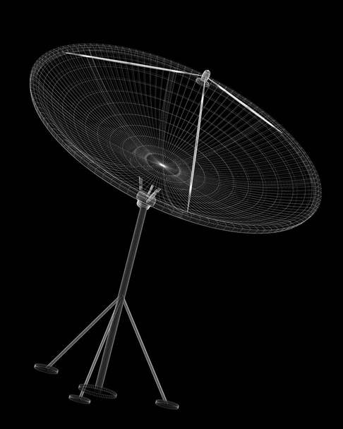 δορυφορική κεραία, ψηφιακή - Φωτογραφία, εικόνα
