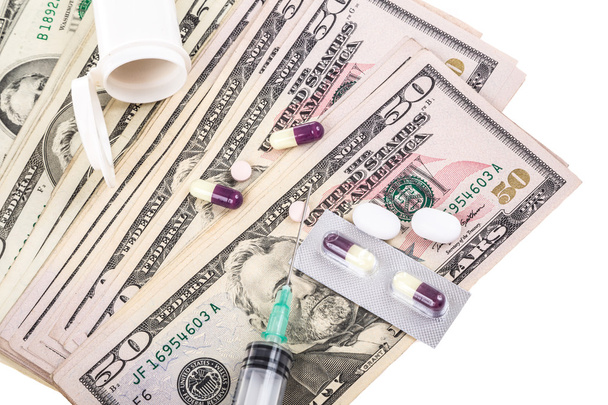 amerikai dollárt tabletták - Fotó, kép