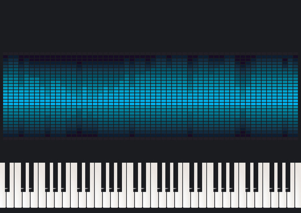 Фортепіано з еквалайзером
 - Вектор, зображення