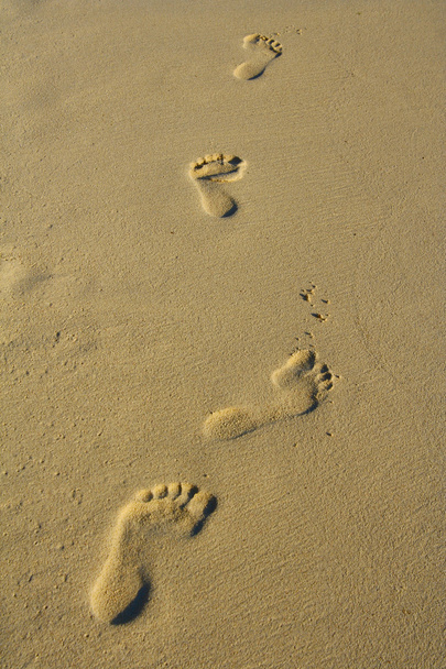Impressões nos pés
 - Foto, Imagem