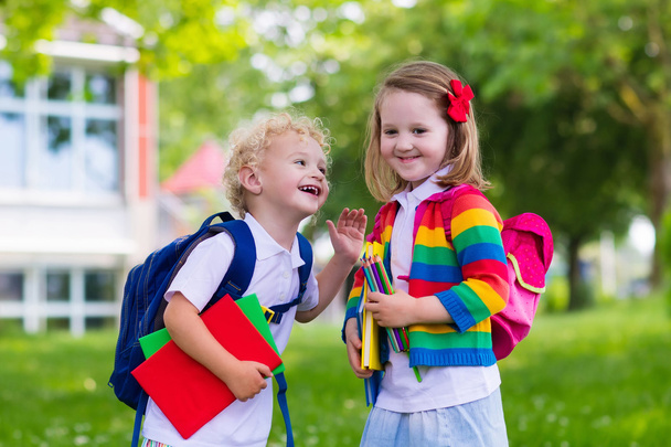 Kids on first school day - Photo, Image
