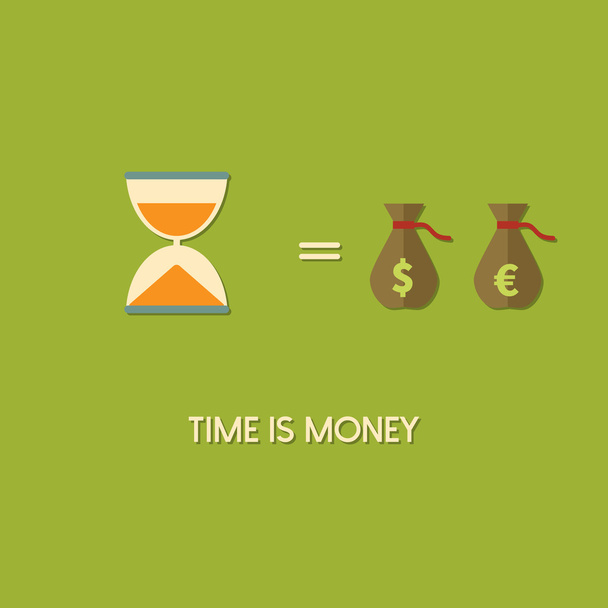 time is money - Vektor, obrázek