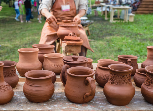 pottery in stock - Photo, Image