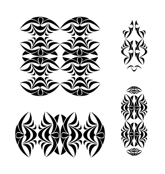 Set di ornamenti tribali
 - Foto, immagini