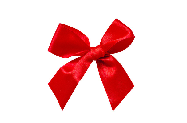 Red ribbon bow - Photo, Image
