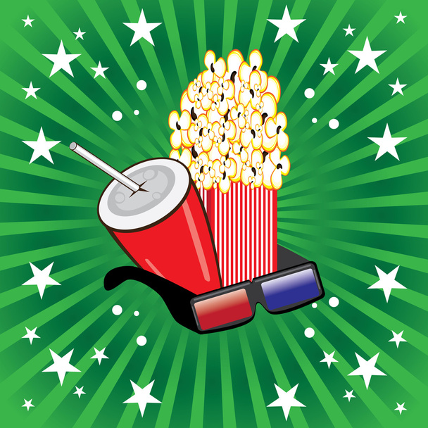 Movie theme objects - Vector, Image