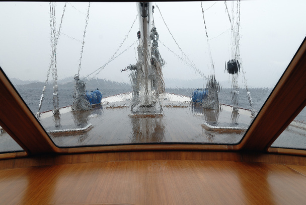 Sailing in the storm - Photo, Image