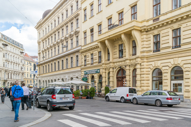 Seilerstatte street in downtown Vienna, Austria - Zdjęcie, obraz