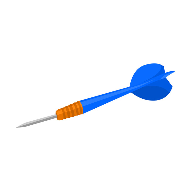 Dart icon cartoon. Single sport icon from the big fitness, healthy, workout set. - Vector, Image