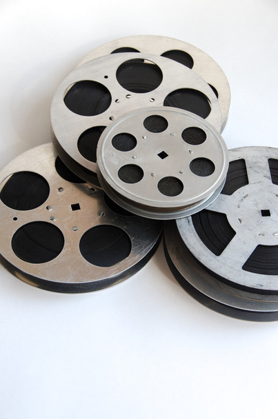 pile of film reels  - Foto, Imagem