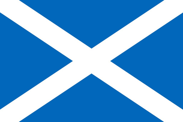 Vlajka scotland - Vektor, obrázek