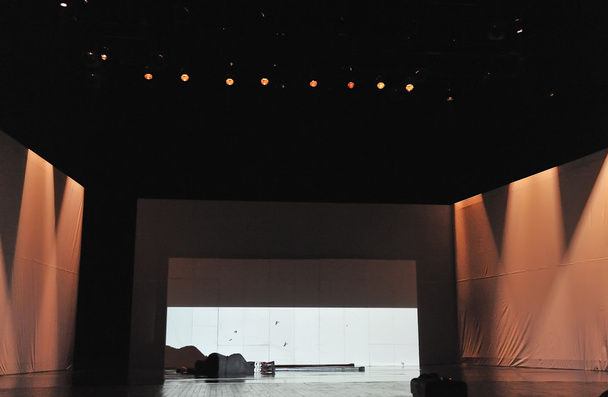 the dance contemporary stage  - Valokuva, kuva
