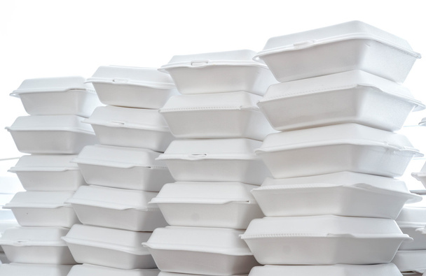 Stacks of foam boxes - Photo, Image