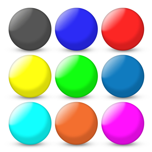 Color balls set - Фото, зображення