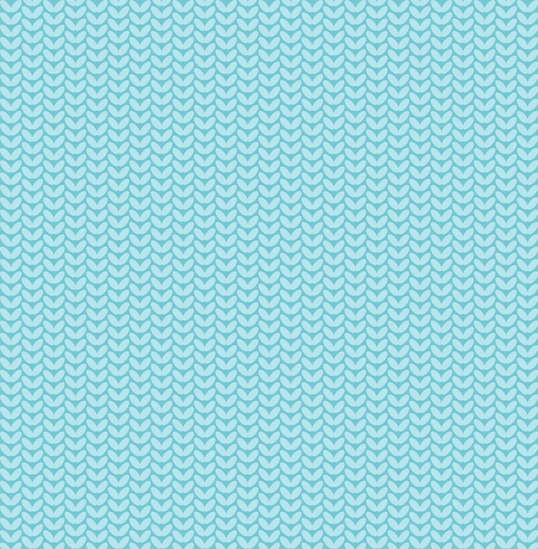 Seamless knitted pattern background - Vector, Image