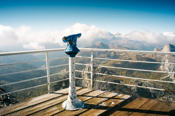 Terrace on top of Lagazuoi - Photo, Image