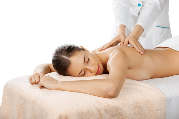 woman relaxing with hand massage - Fotó, kép