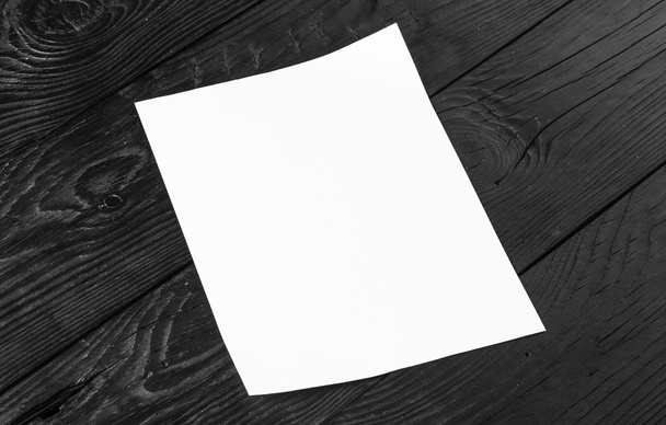 White empty paper - Фото, зображення
