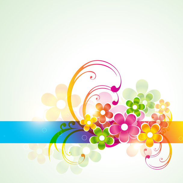 colorful flower - Vector, afbeelding