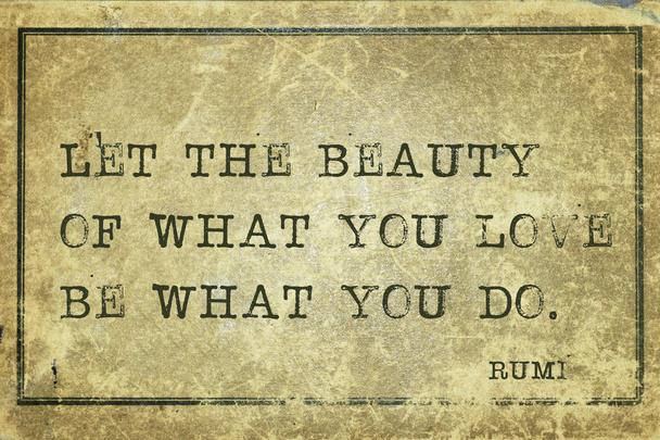 what you do Rumi - Photo, Image