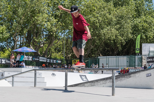 Thiago Borges during the DC Skate Challenge - Photo, Image