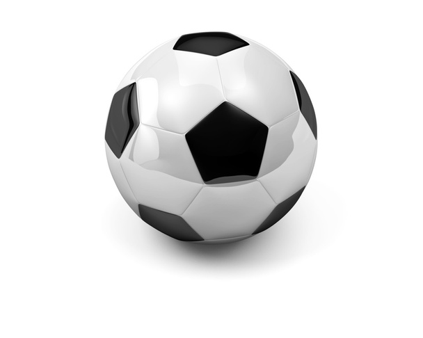 Clásico aislado balón de fútbol
 - Foto, imagen