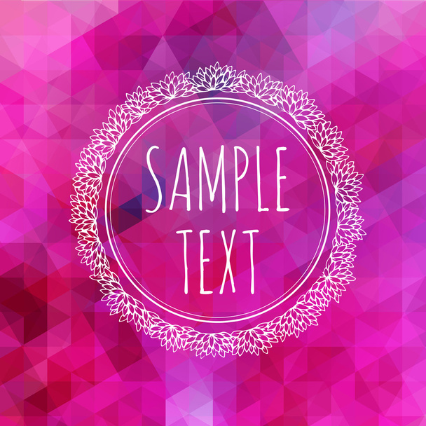 Colorful geometric background - Vector, Image