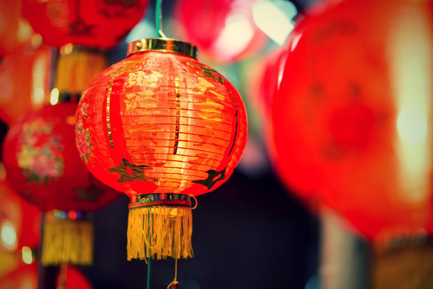 The lamp of Chinese New Year,Chinese lanterns - Fotografie, Obrázek