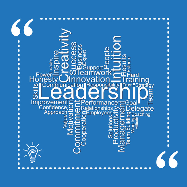 Etiqueta de liderazgo nube
 - Vector, imagen