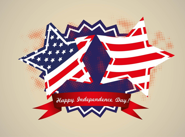 United States independence - Vector, Image