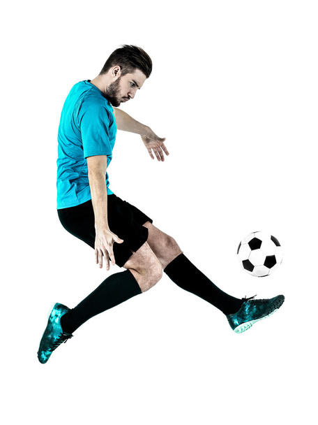 Soccer player Man Isolated - Photo, Image