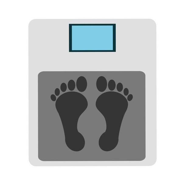 weight scale icon - Vector, imagen