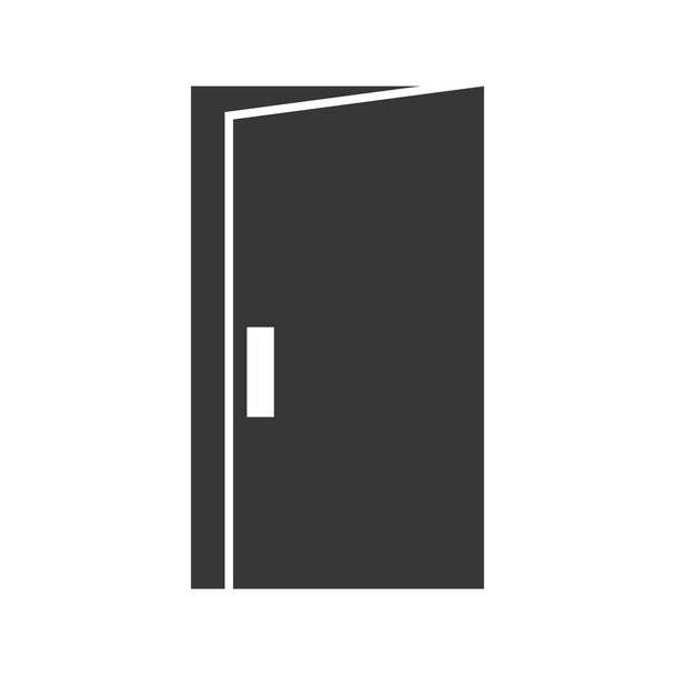 icona della porta. home design. Grafico vettoriale
 - Vettoriali, immagini