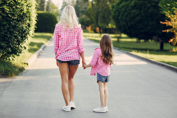 young family mother and daughter - Foto, Imagem