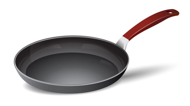 pan isolated on a white background, vector - Vector, Image
