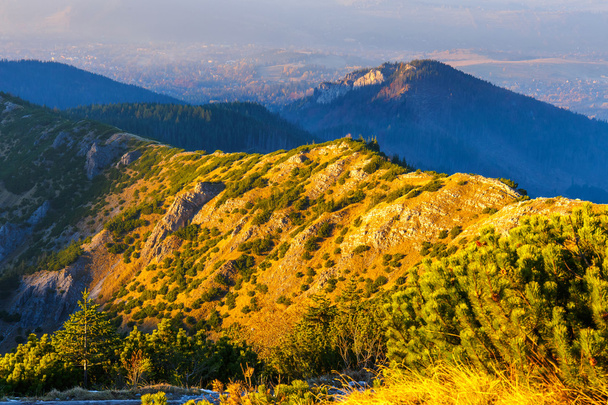 осенний горный пейзаж, Красные Пики, Татры
 - Фото, изображение