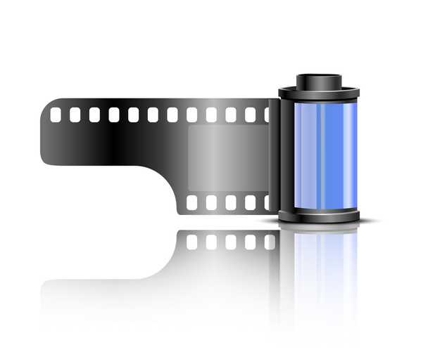 camera film rollen en films - Vector, afbeelding