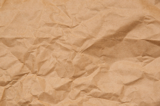 Crumpled paper for background usage - Φωτογραφία, εικόνα
