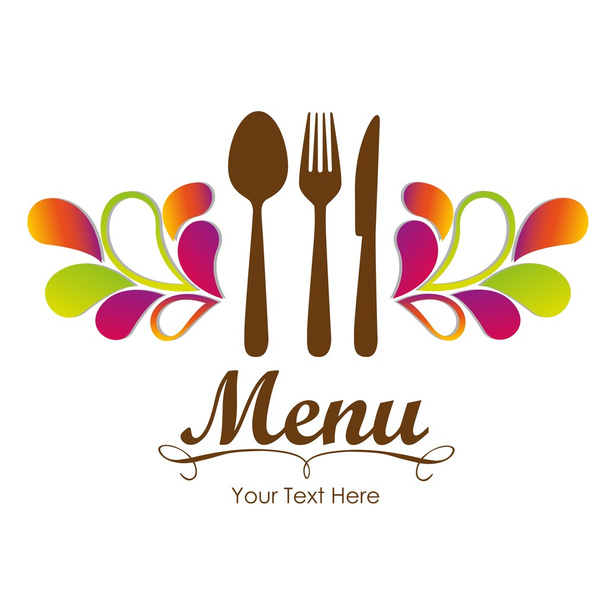 Elegante carta per menu ristorante
 - Vettoriali, immagini