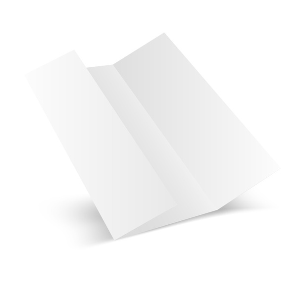 Векторний порожній журнал, поширений на білому тлі
 - Вектор, зображення