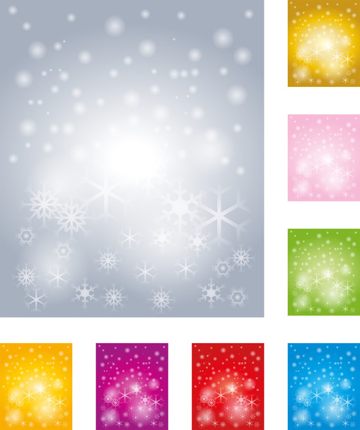 Schnee, Silber, Hintergrund, Vektor - Vector, imagen