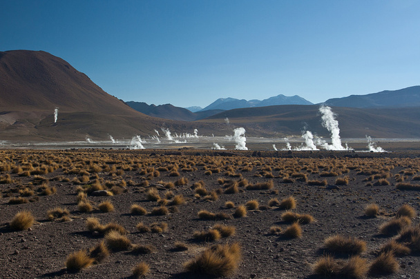 Геотермальное поле
 - Фото, изображение