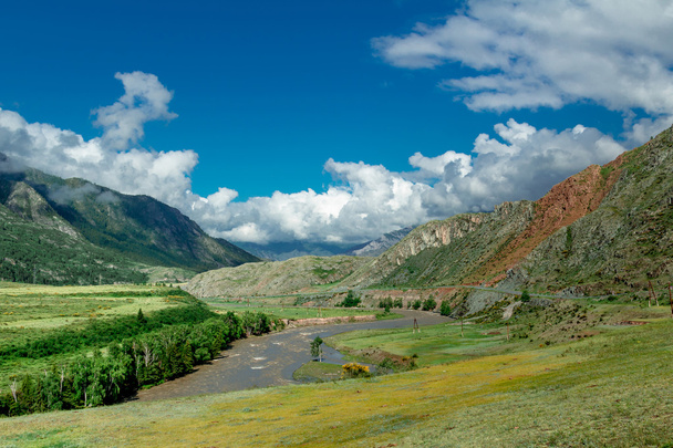 Altai Mountain River - Photo, image