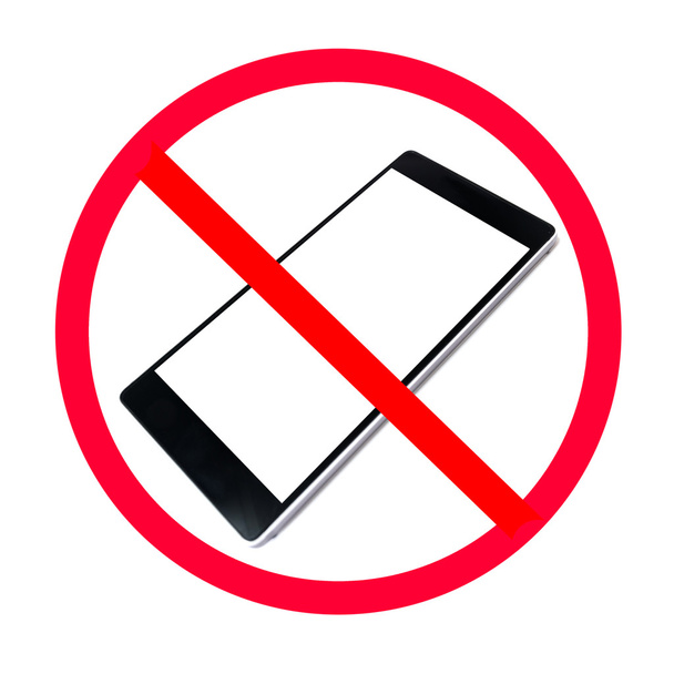 No utilice la señal de su teléfono móvil
. - Foto, Imagen