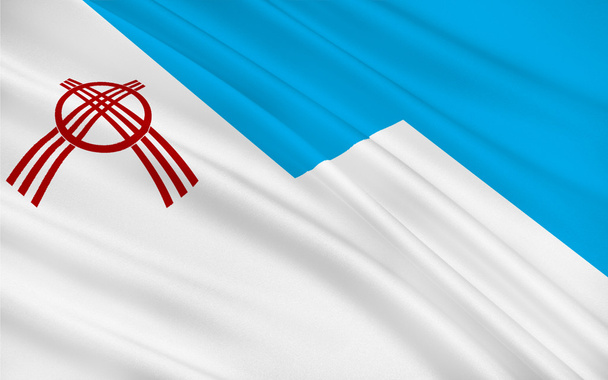Bandera de Osh, Kirguistán
 - Foto, Imagen