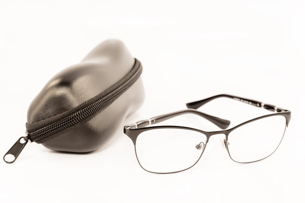 Eye glasses and case - Photo, Image